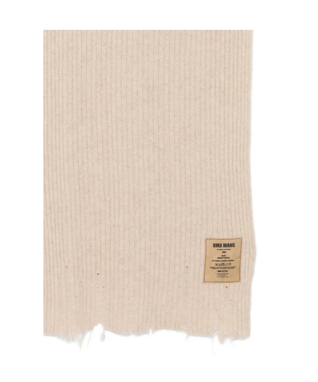 Ribbed-Knit Scarf