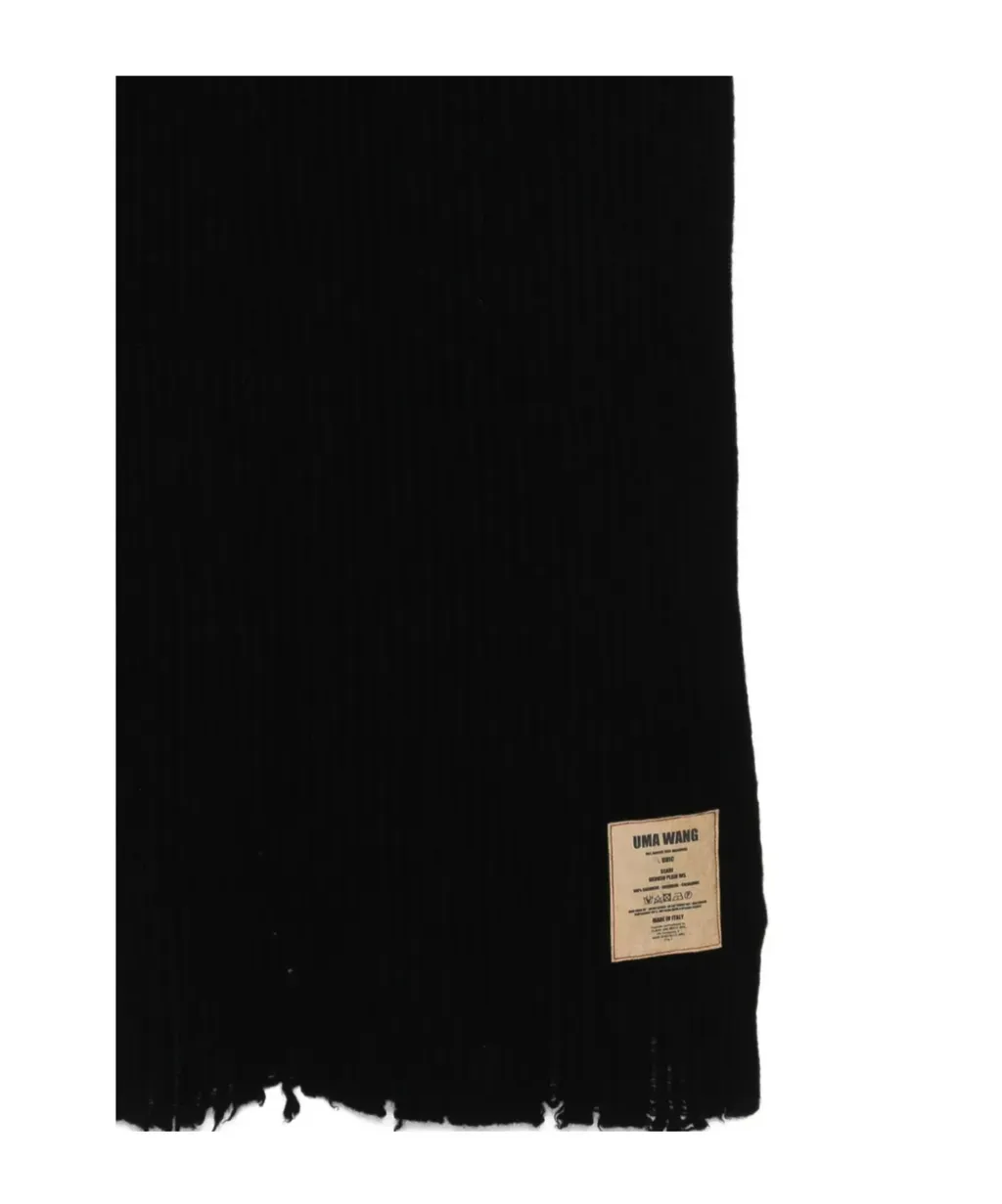 Ribbed-Knit Scarf
