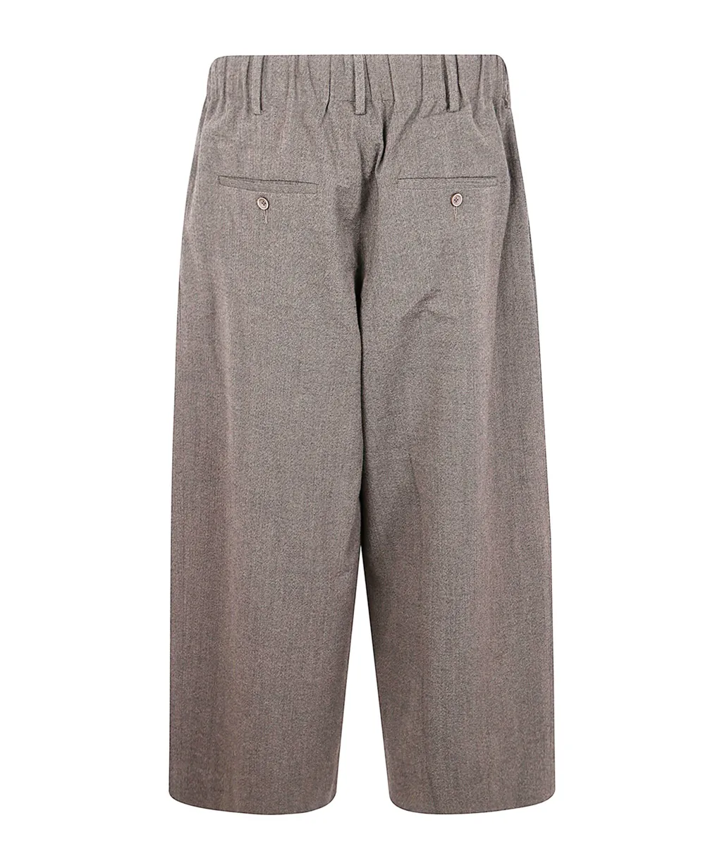 Elastic Waist Casual Pants