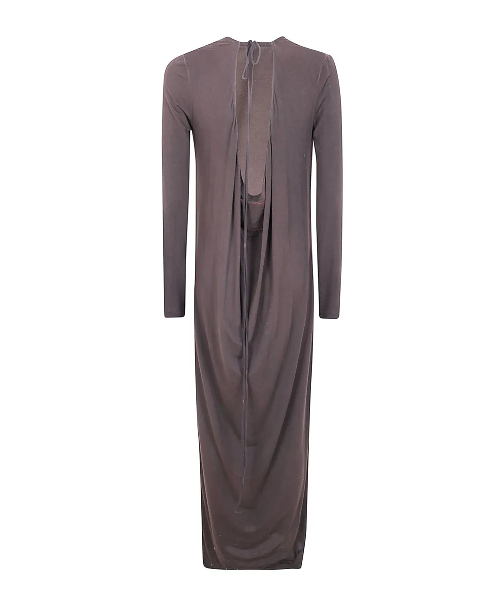 Long-Sleeve Maxi Dress