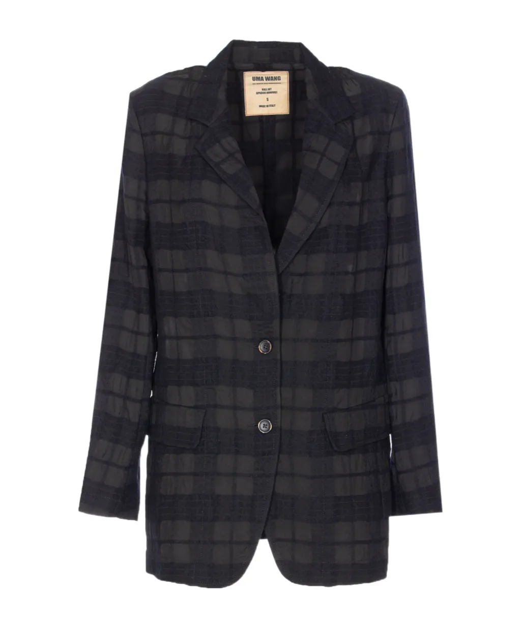 Long-Sleeved Blazer