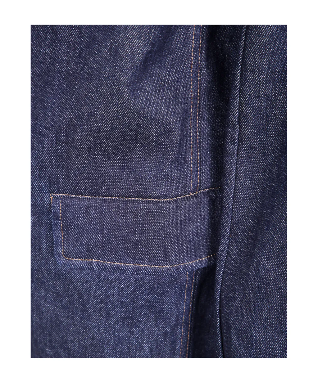 Long-Sleeved Denim Jacket
