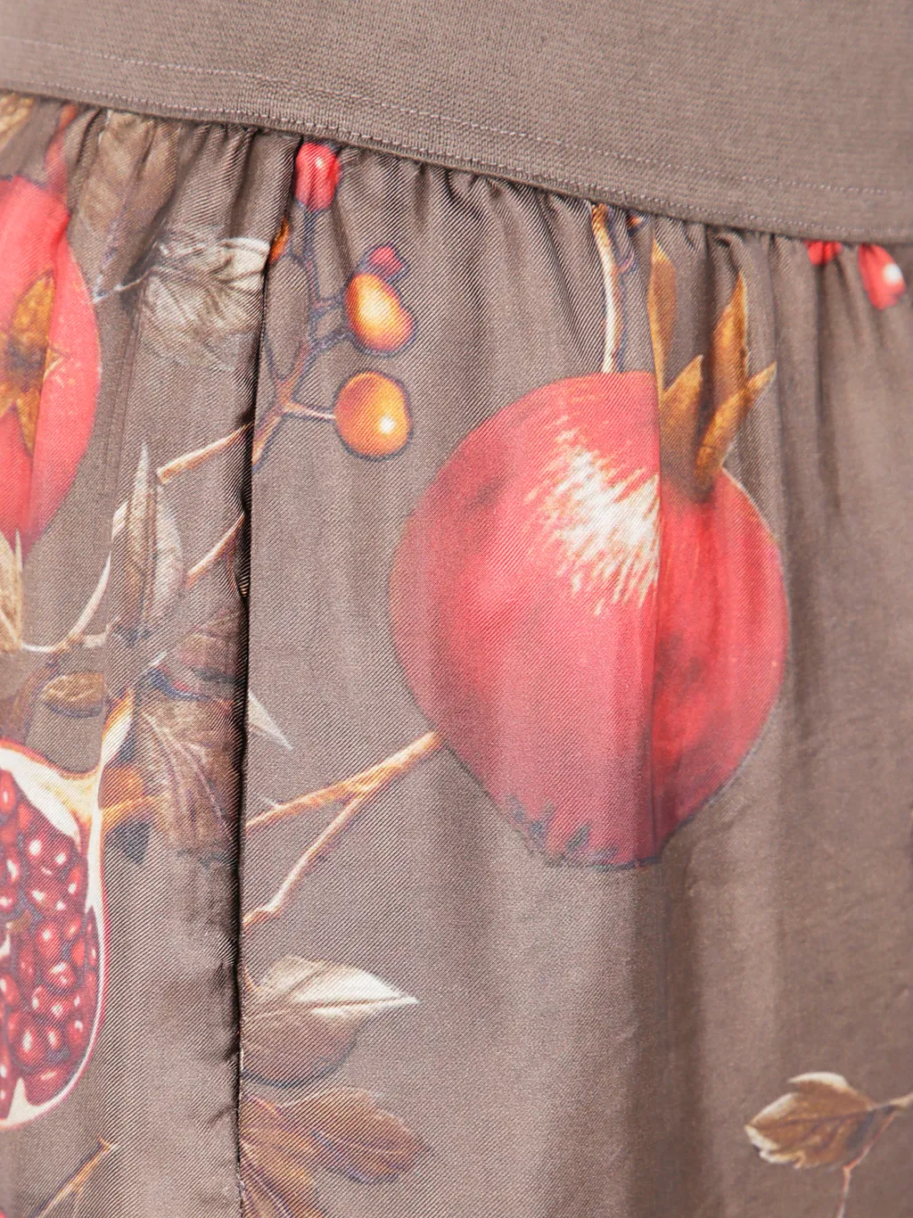 Graphic Printed Straight-Leg Trousers