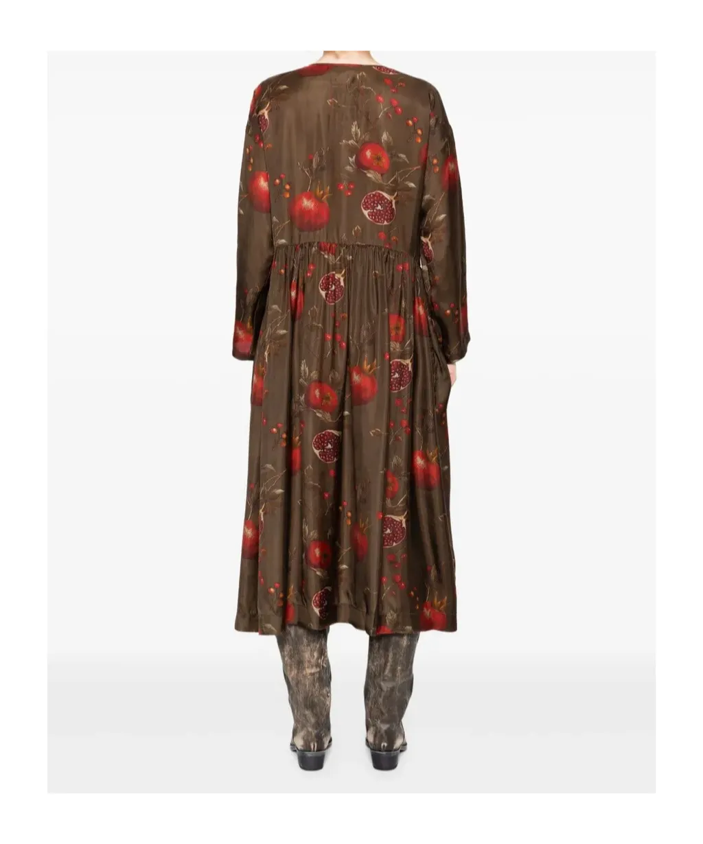 Pomegranate Print Dress
