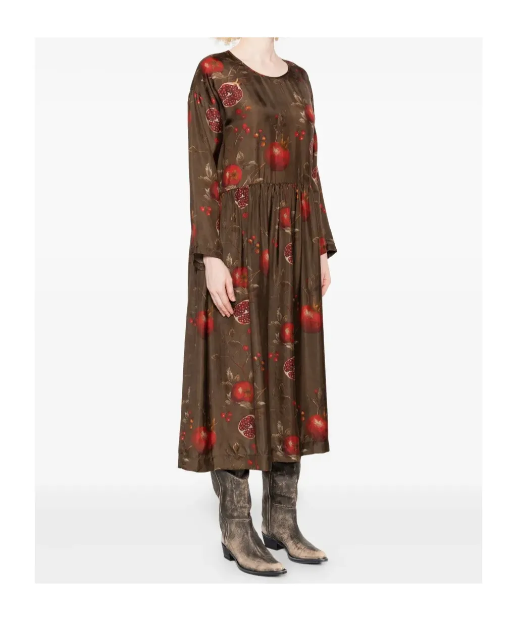 Pomegranate Print Dress