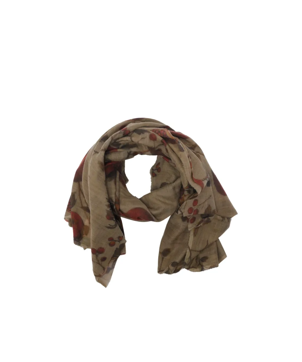 Pomegranate Pattern Scarf