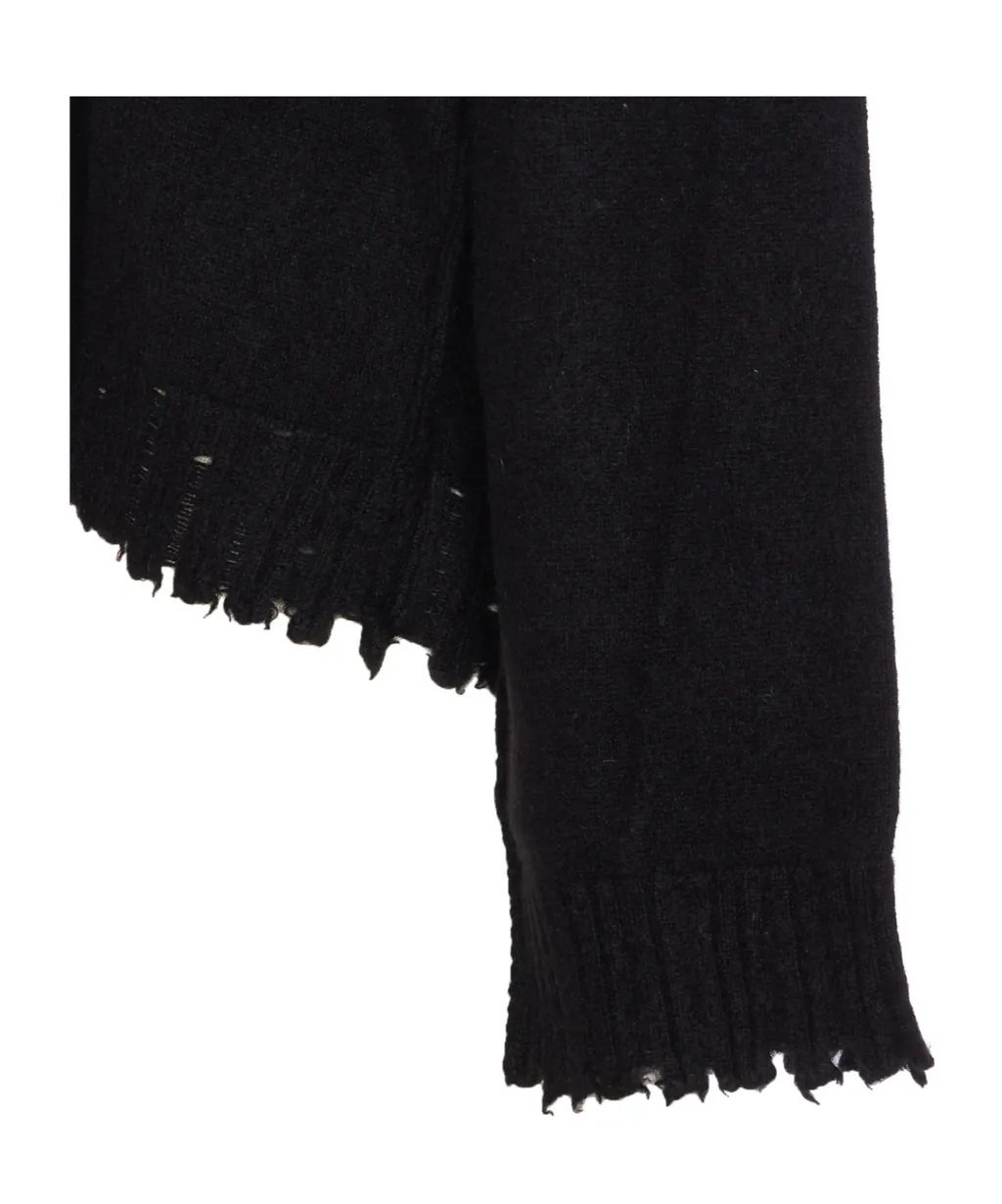 Long-Sleeved Knitted Cardigan