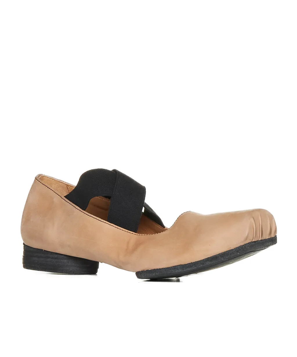 Square Toe Ballet Flats