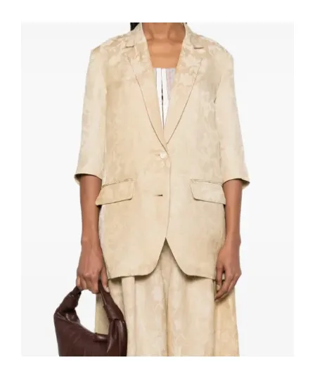 Long-Sleeved Suit Jacket