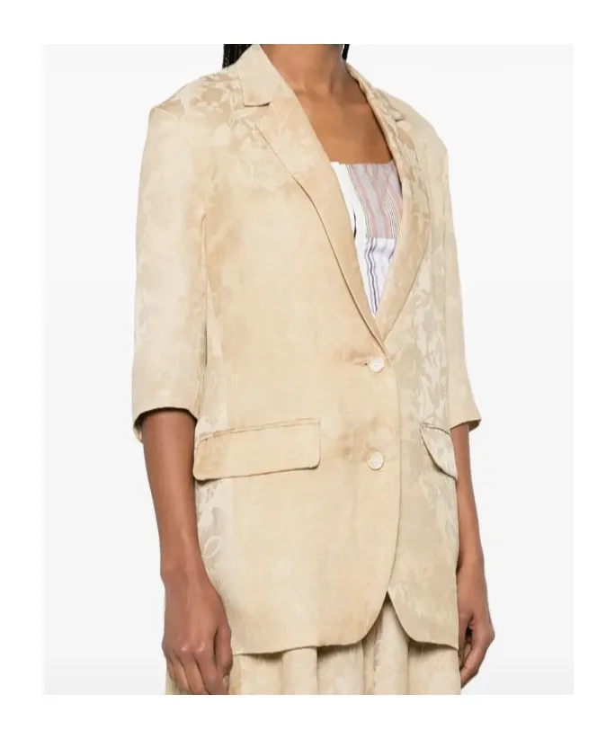 Long-Sleeved Suit Jacket