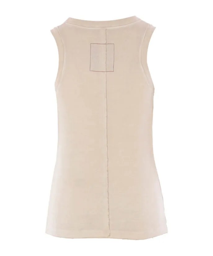 Ti Tank Top In Rib Jersey