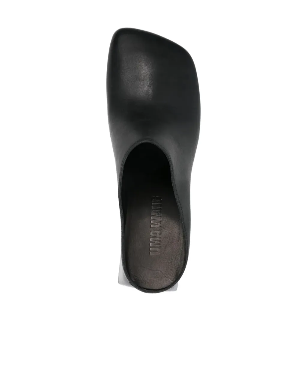 Slip-On High-Heeled Sandals