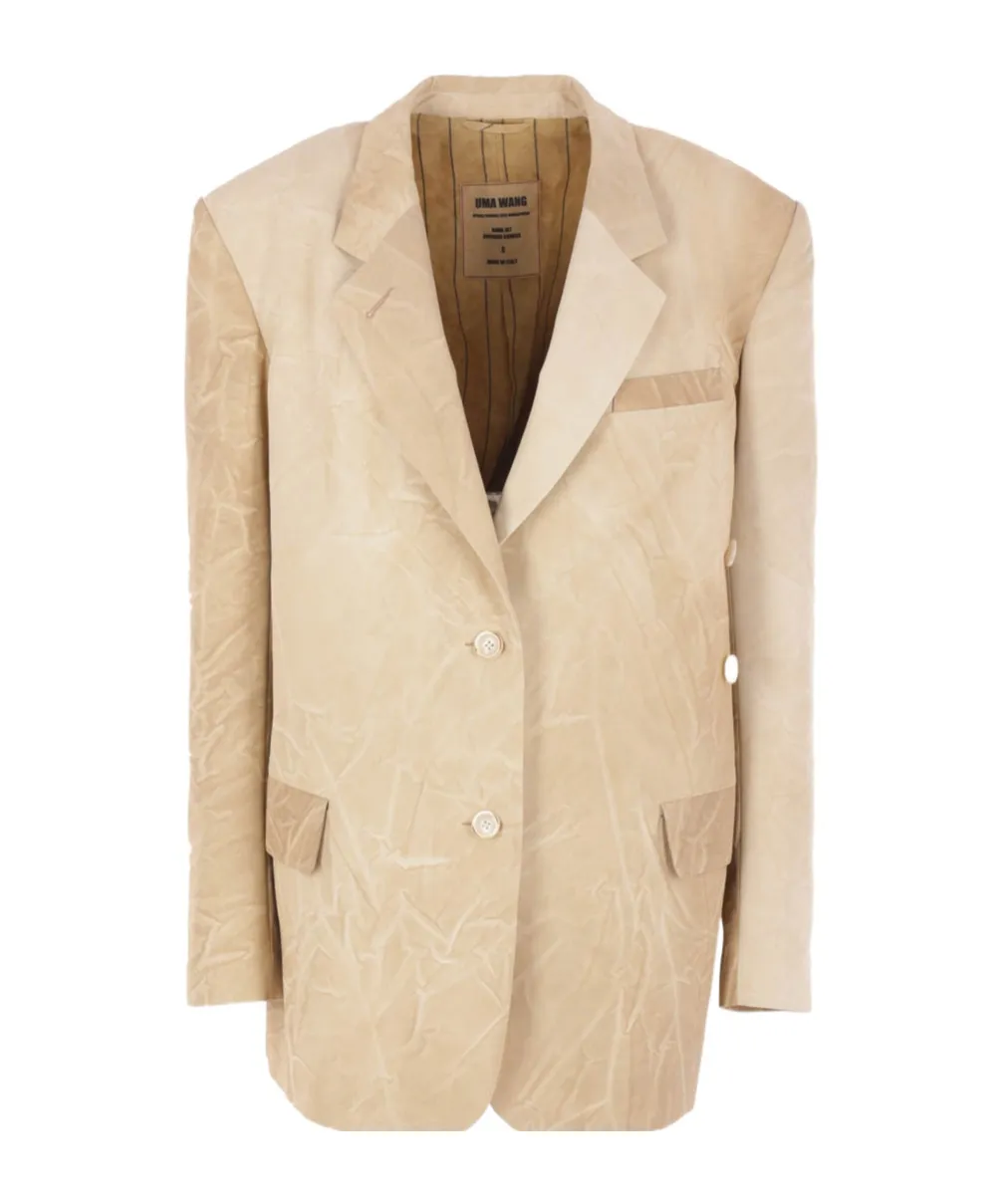 Long-Sleeved Suit Jacket