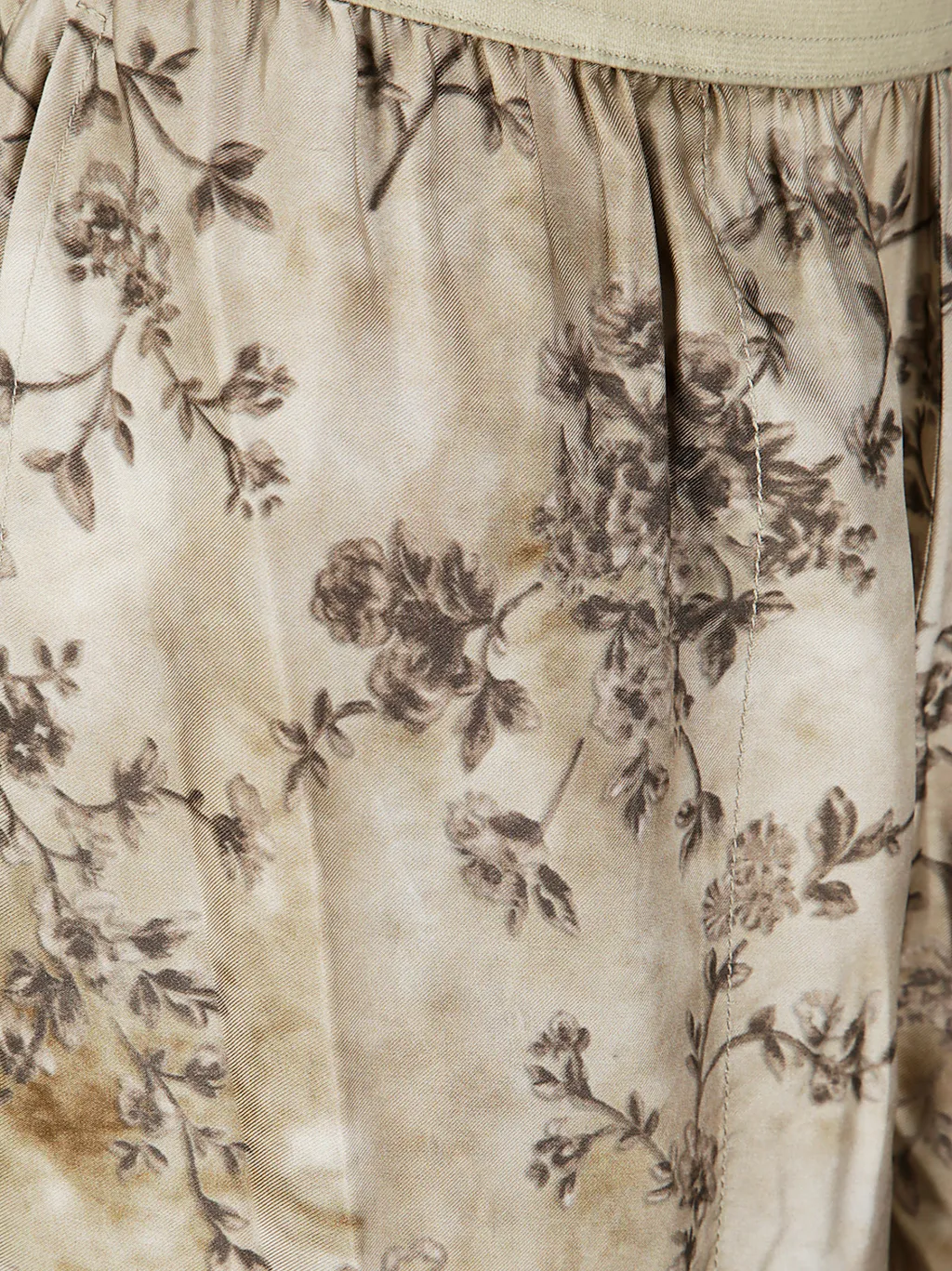 Floral Printed Straight Leg Trousers