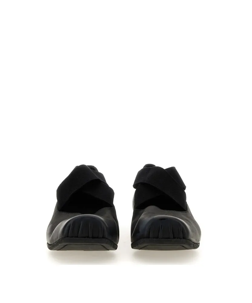 Square-Toed Ballet Shoes