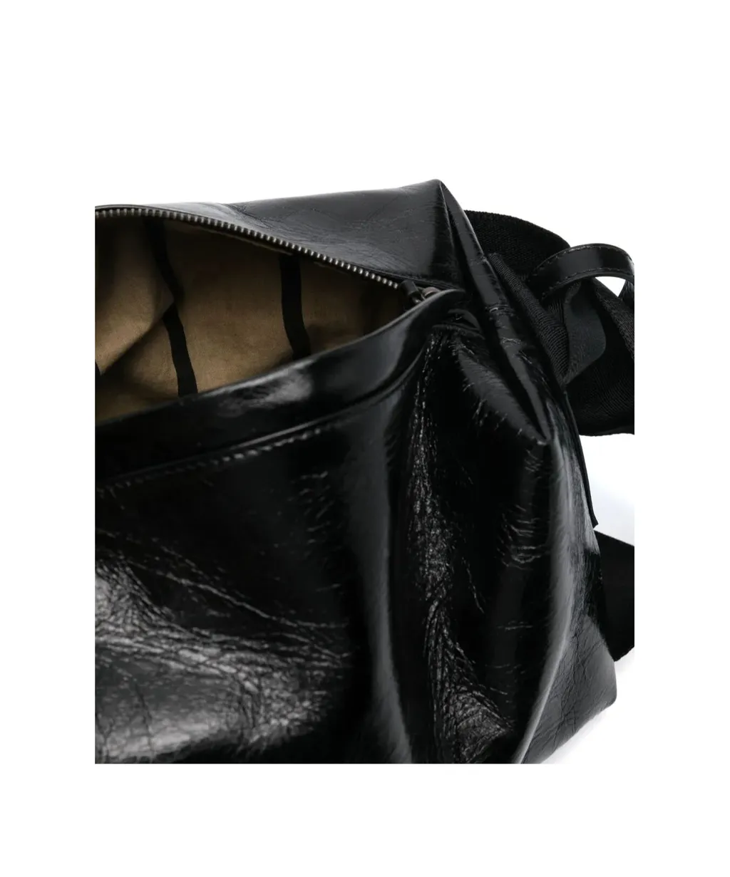 Zippered Shoulder Bag