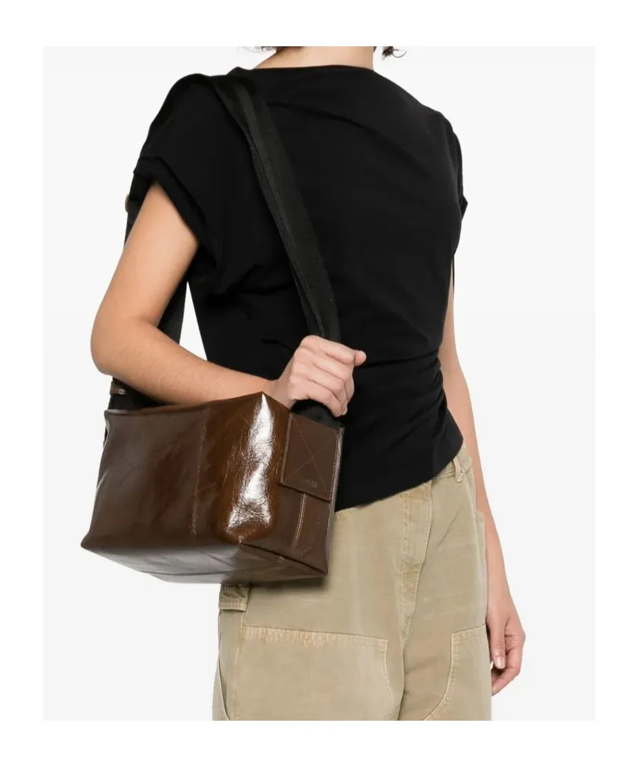 Zippered Shoulder Bag