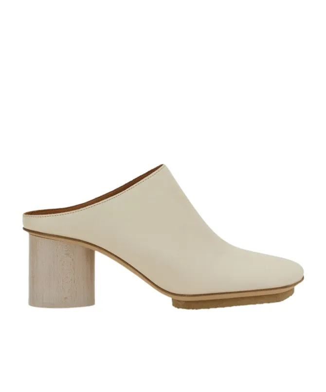 High-Heeled Mules