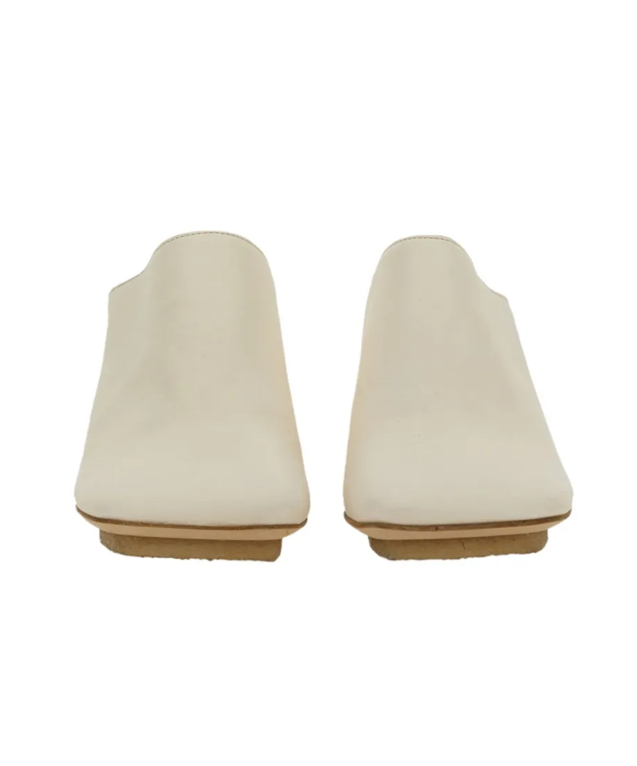 High-Heeled Mules