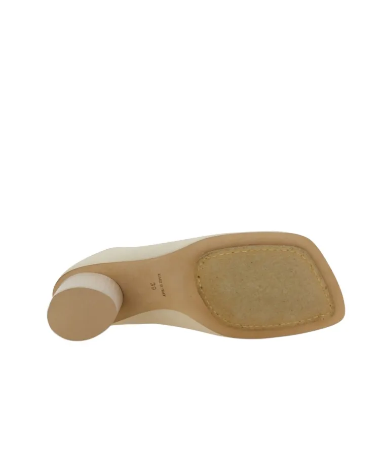High-Heeled Mules