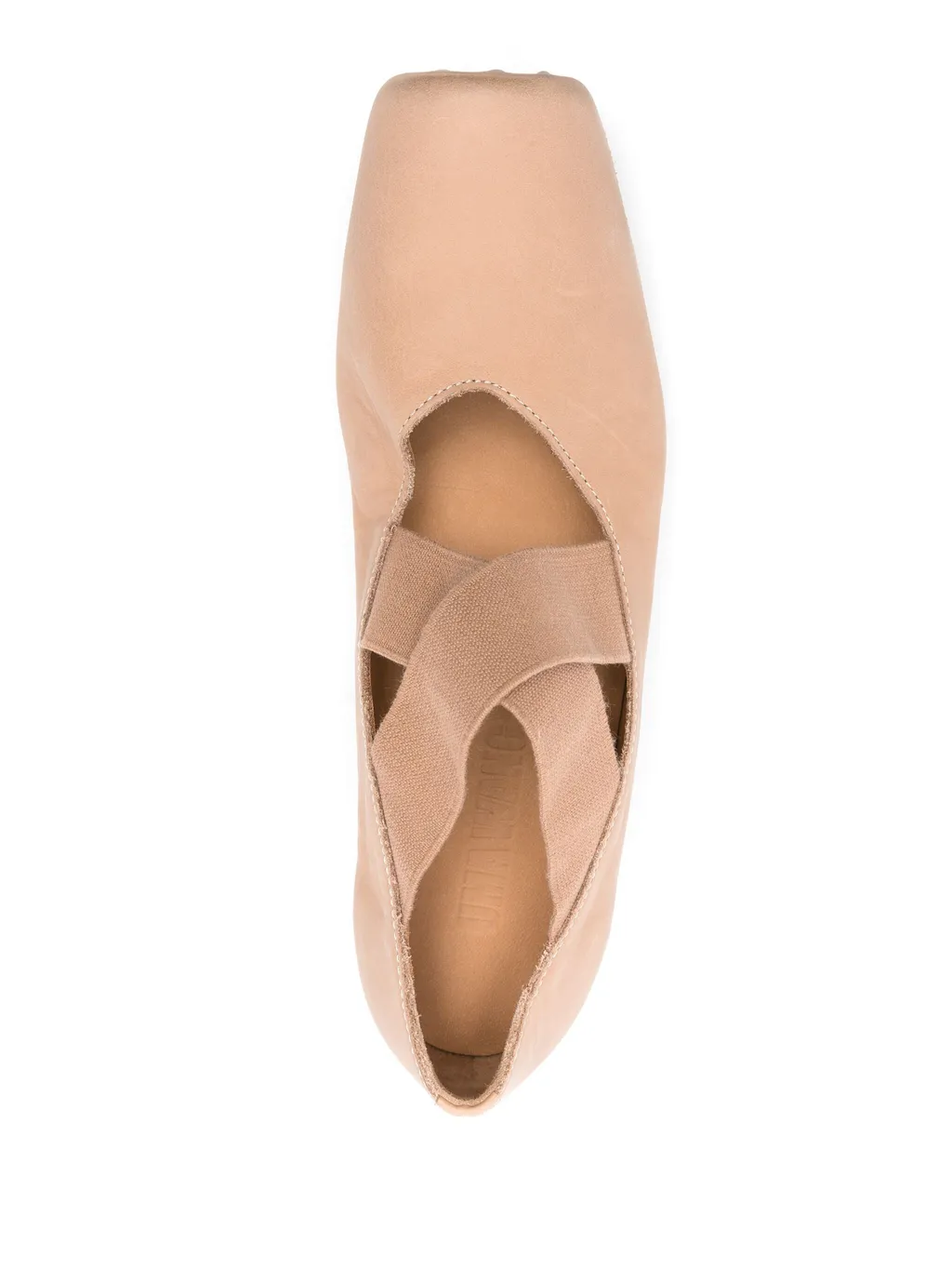 Square-Toed Ballet Flats
