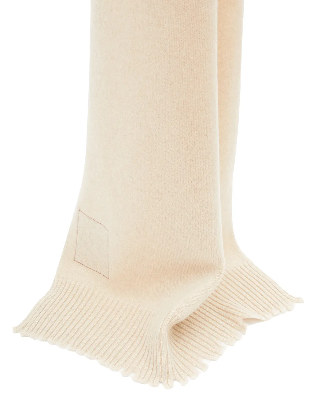 Patch Fringed Scarf