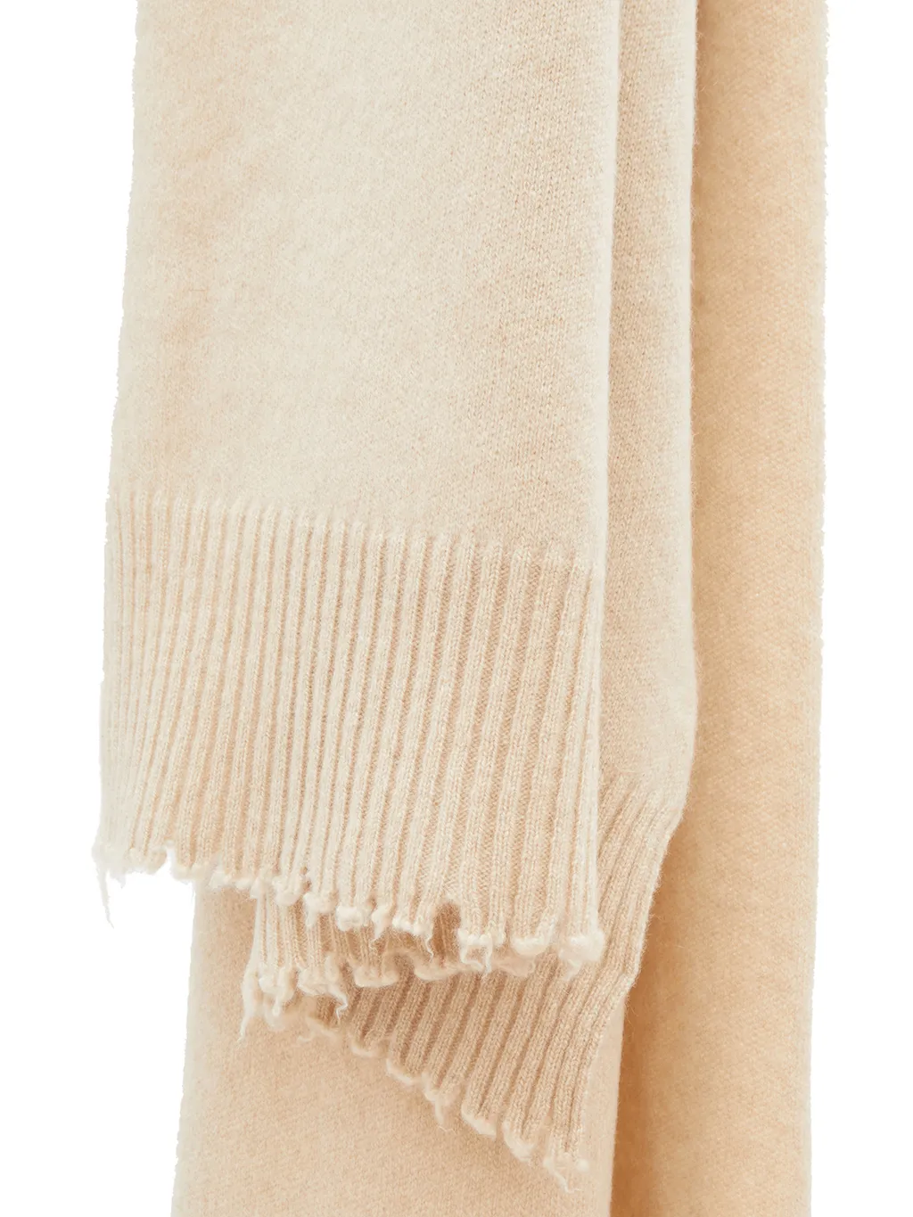 Patch Fringed Scarf