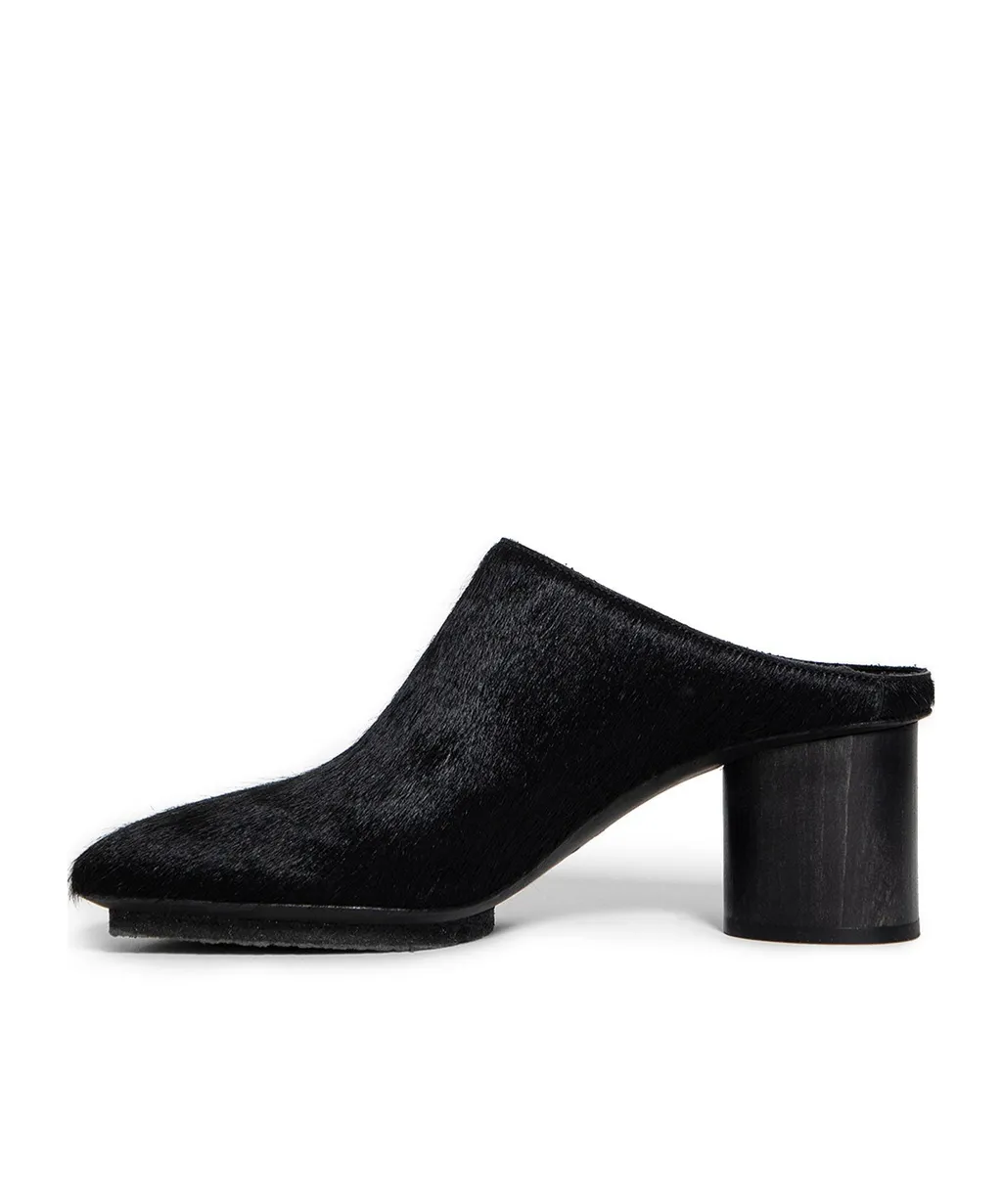 High-Heeled Mules