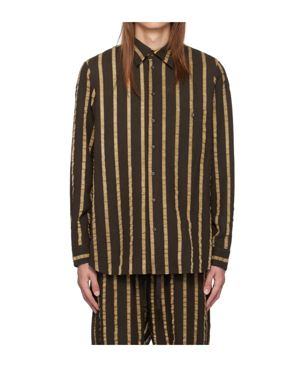 Striped Long-Sleeved Shirt
