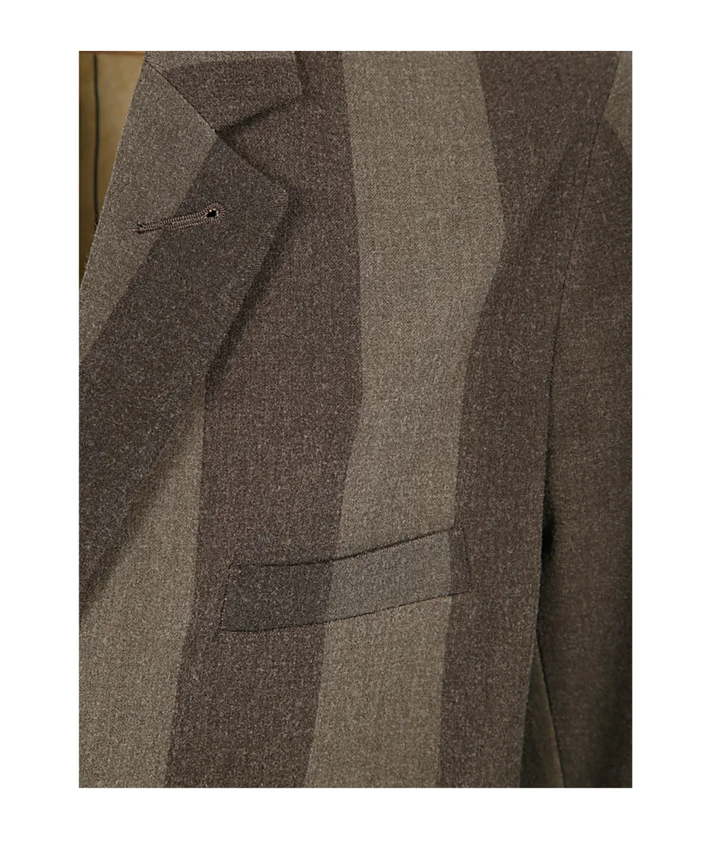 Long-Sleeved Suit Coat