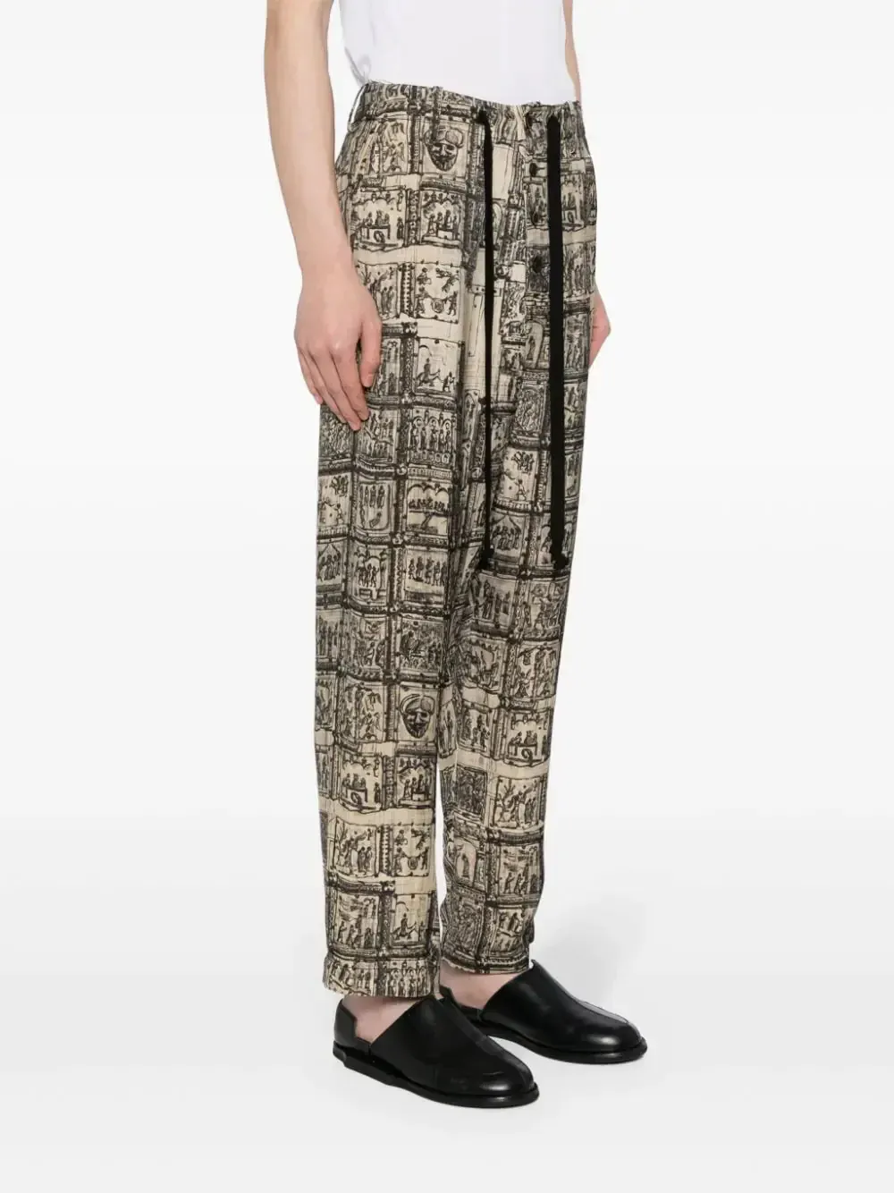 Waist Strap Casual Pants