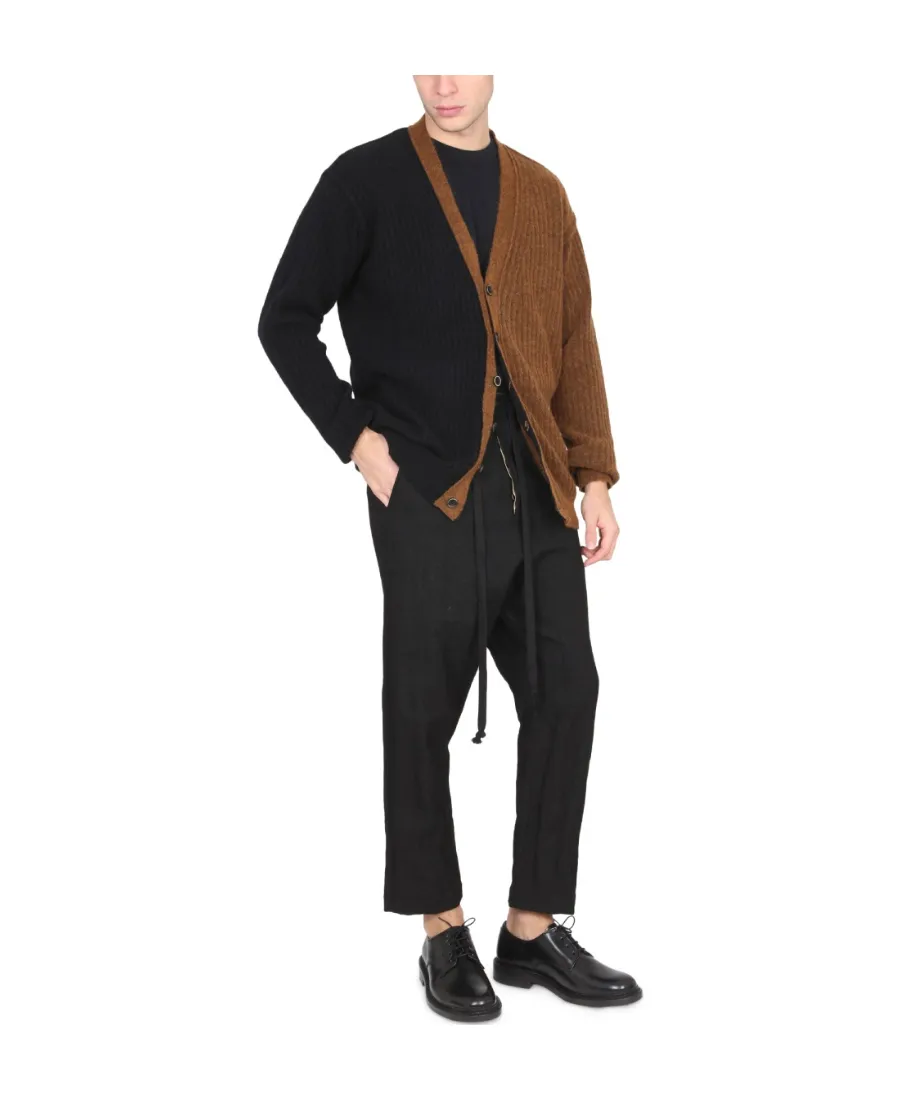 Drop Crotch Drawstring Trousers