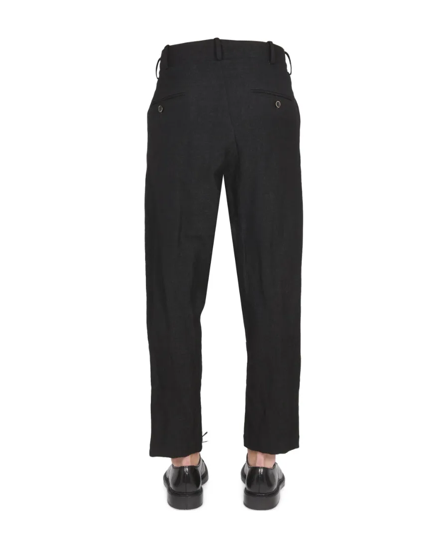 Drop Crotch Drawstring Trousers