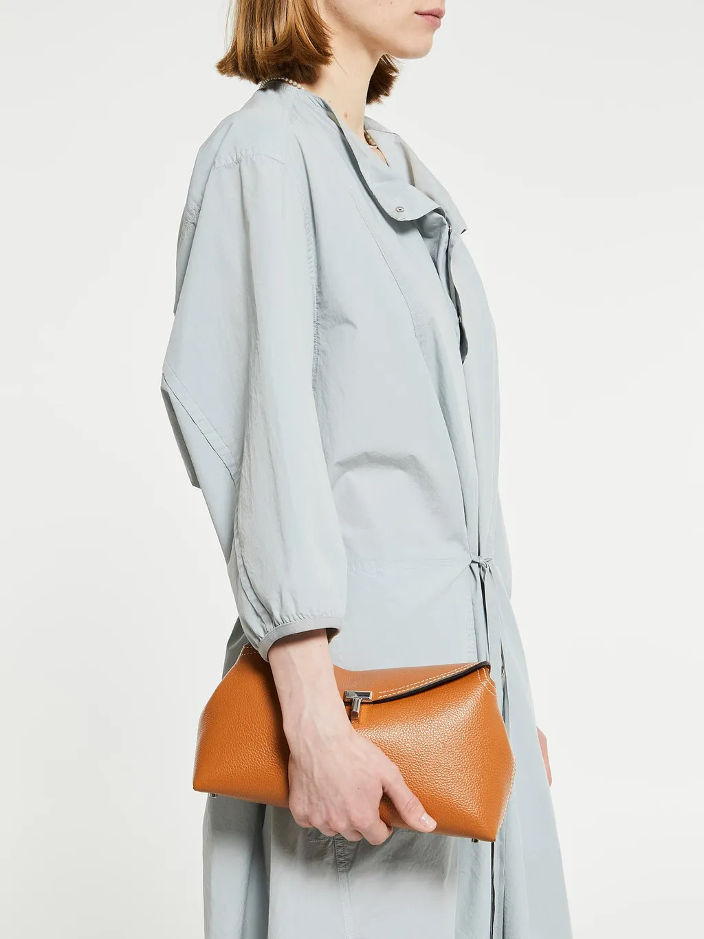 Logo Plaque Foldover Top Crossbody Bag