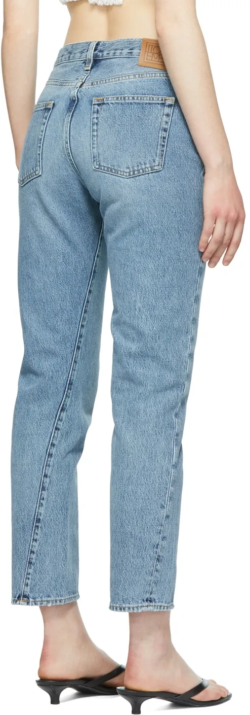 High-Rise Cropped Jeans