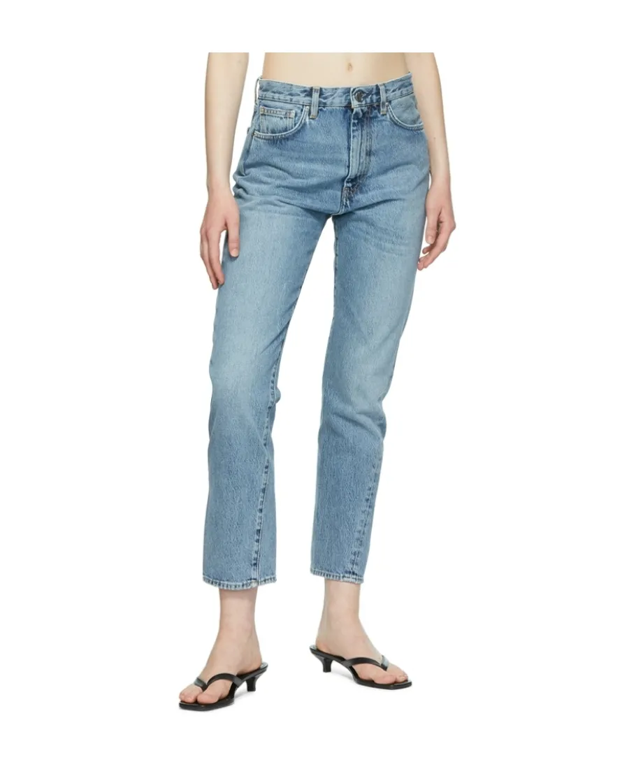 High-Rise Cropped Jeans