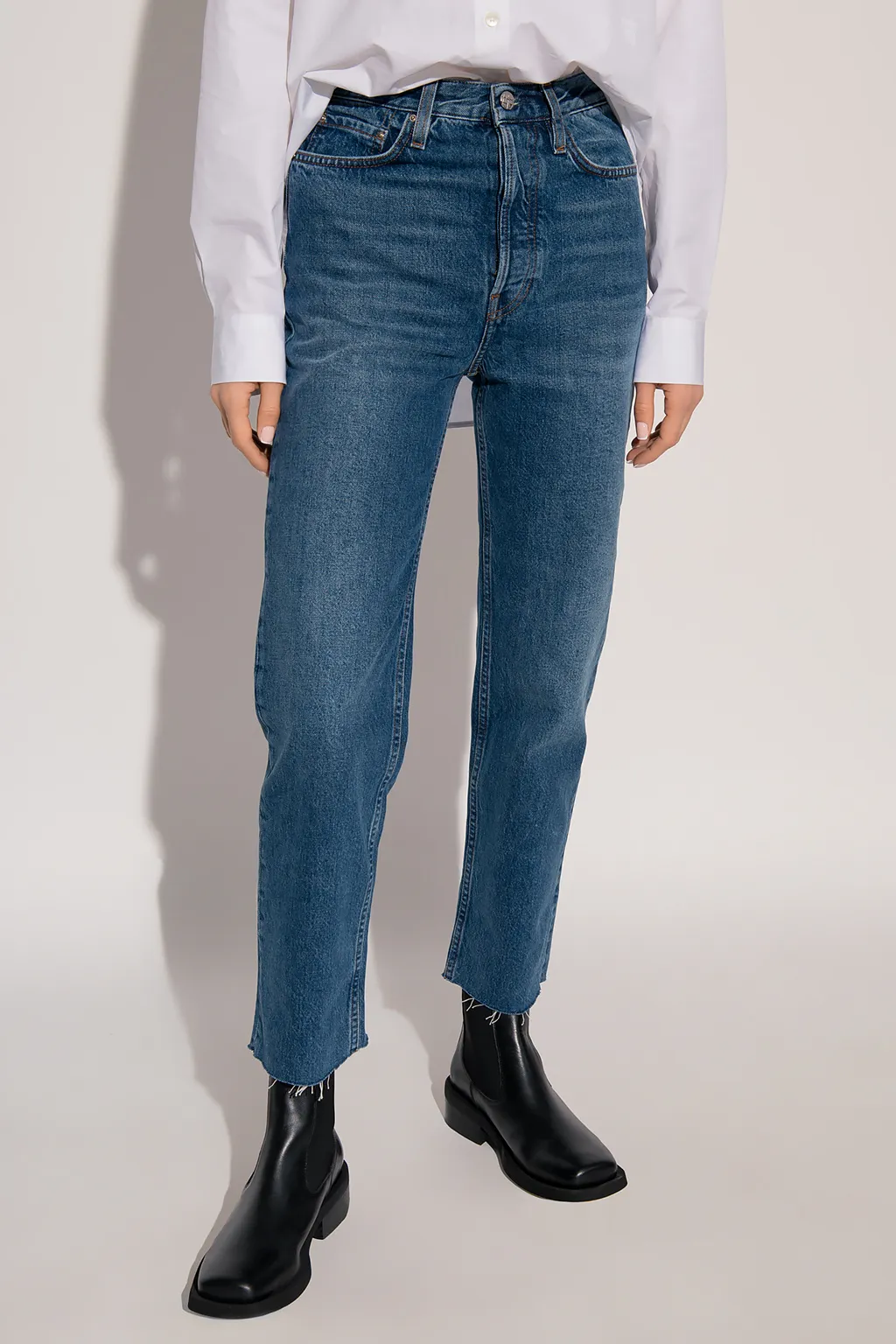 Classic Straight-Leg Jeans