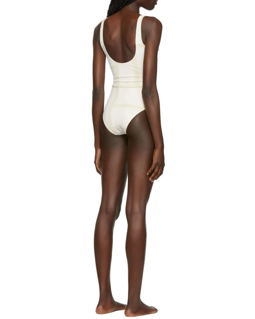 Sleeveless Crewneck Swimsuit