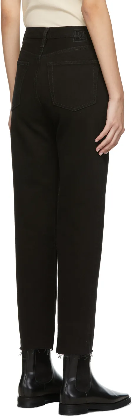Cropped Straight-Leg Jeans