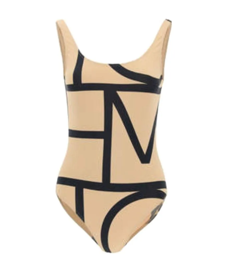 Sleeveless Crewneck Swimsuit