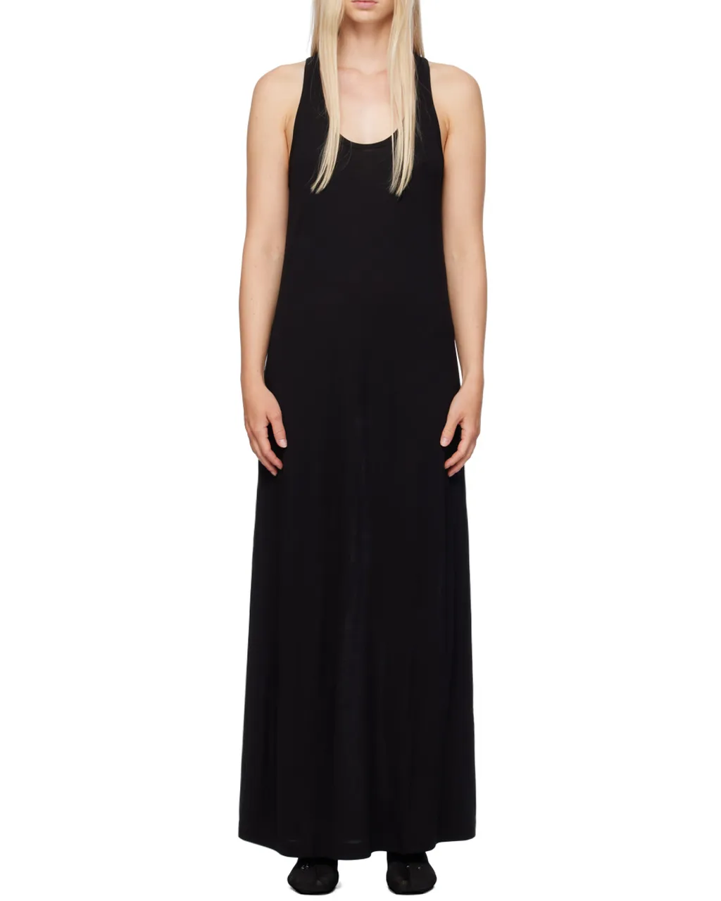 Scoop Neck Jersey Dress