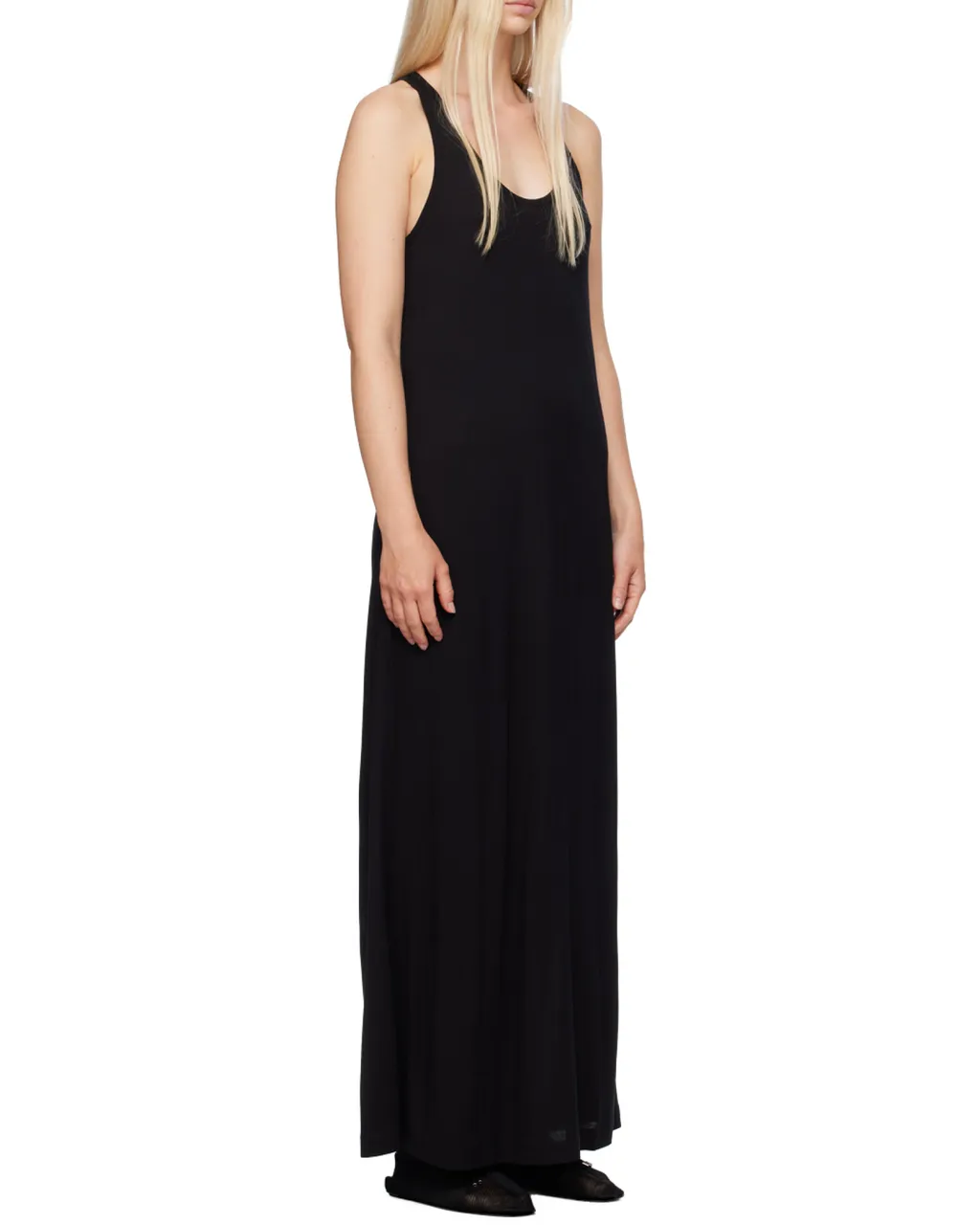 Scoop Neck Jersey Dress