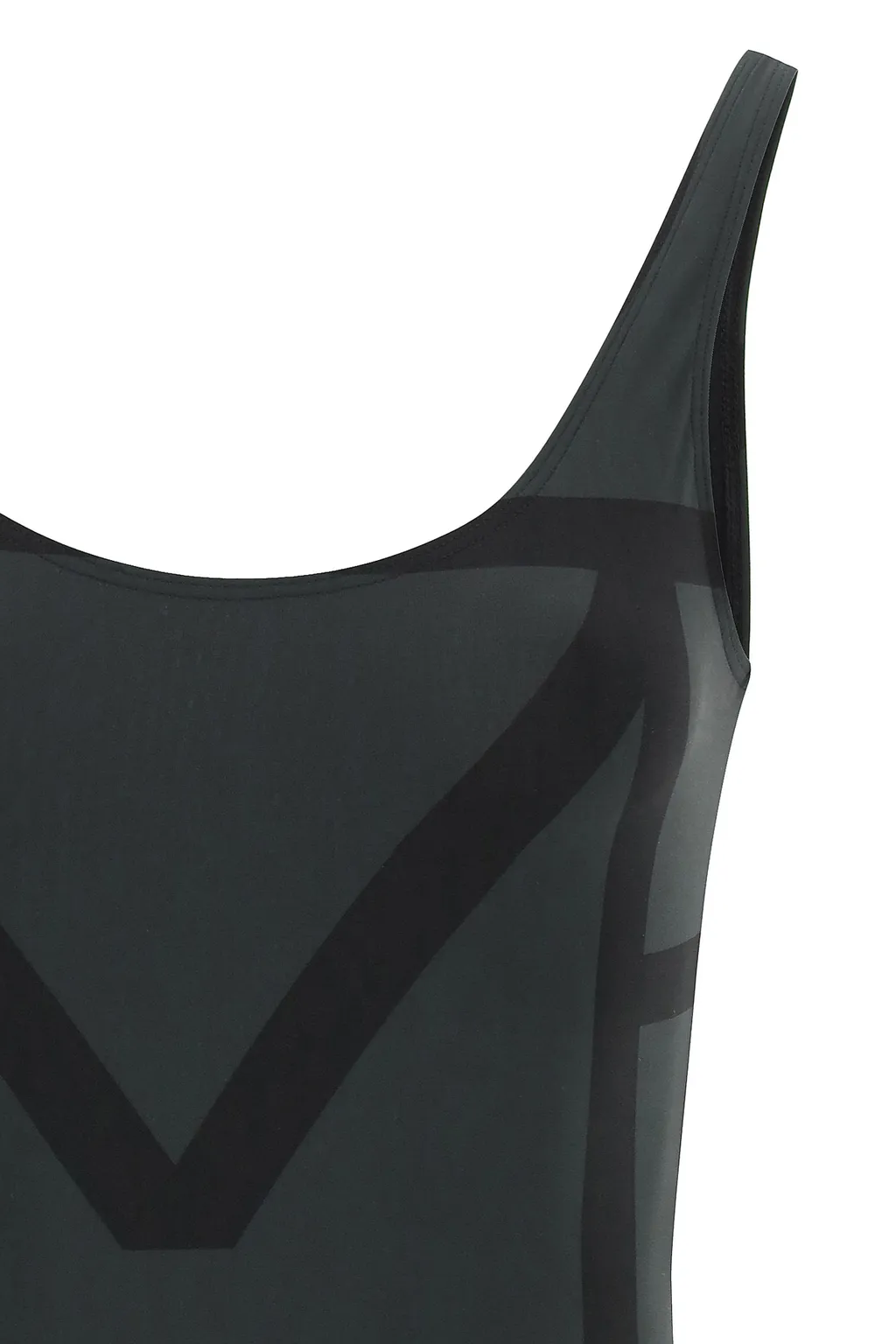 Sleeveless Crewneck Swimsuit