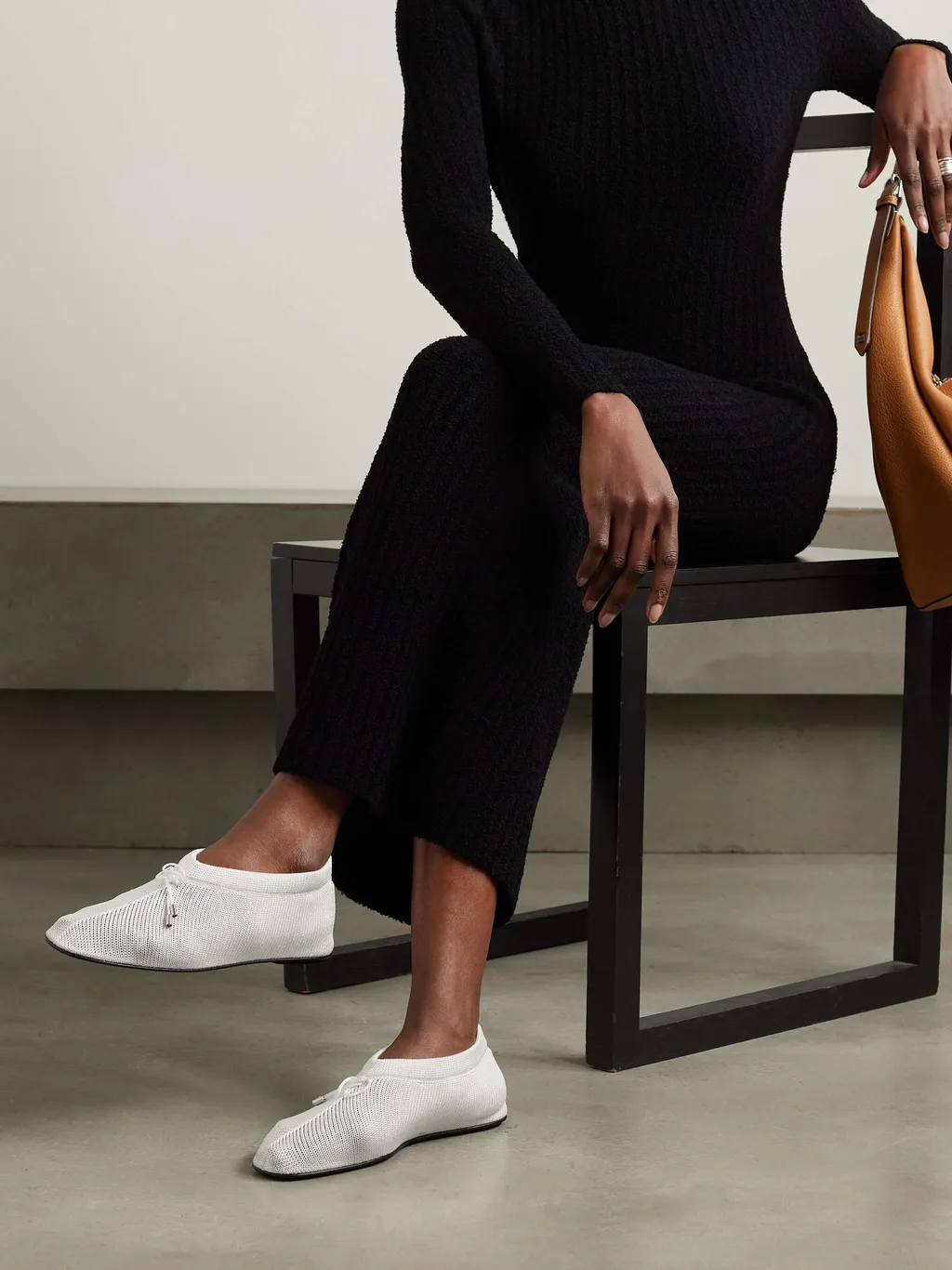 The Knitted Ballerina Shoes