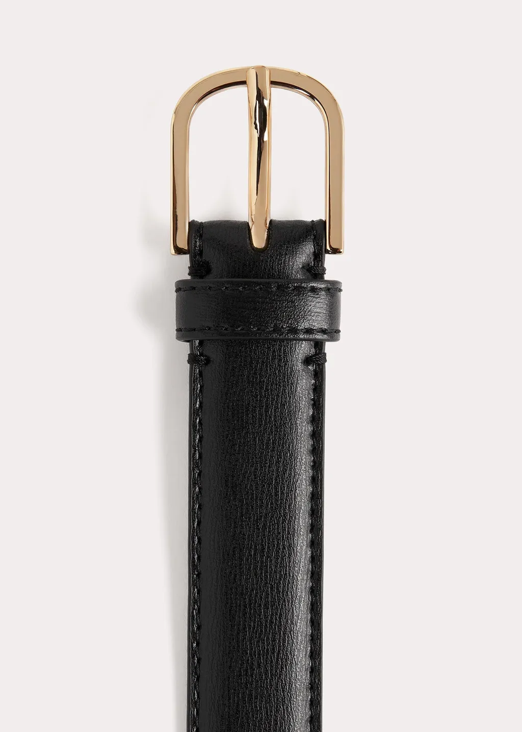 Buckled Slim Belt