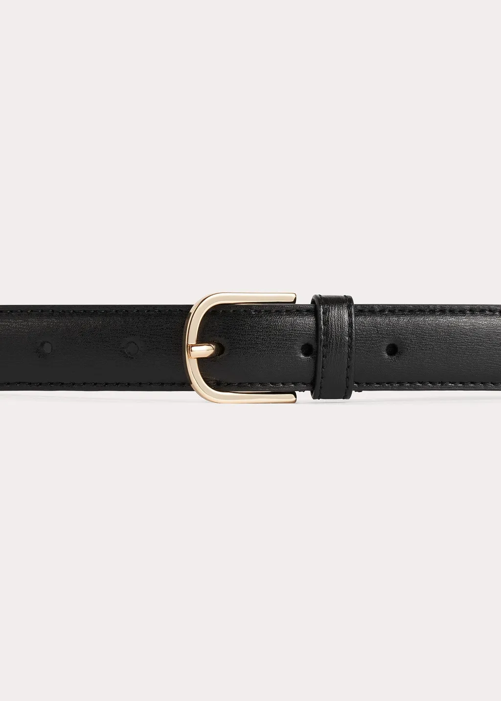 Buckled Slim Belt