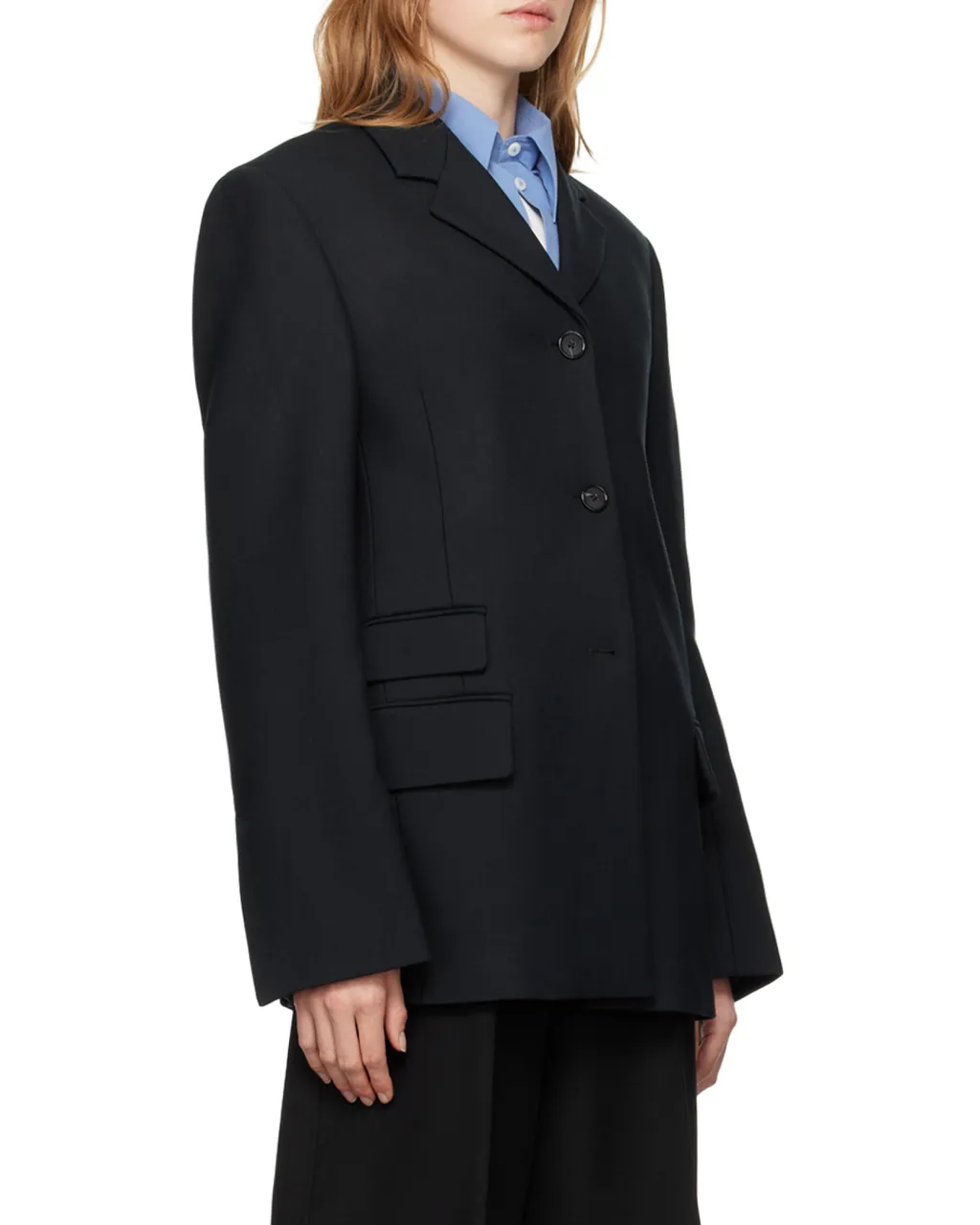Collared Button-Up Jacket