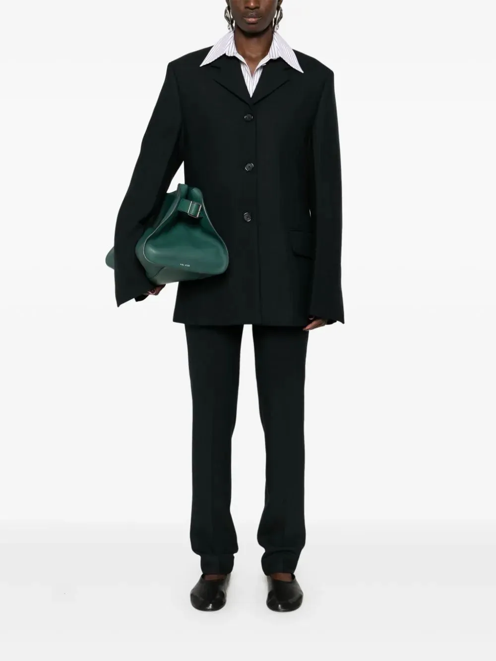 Collared Button-Up Jacket