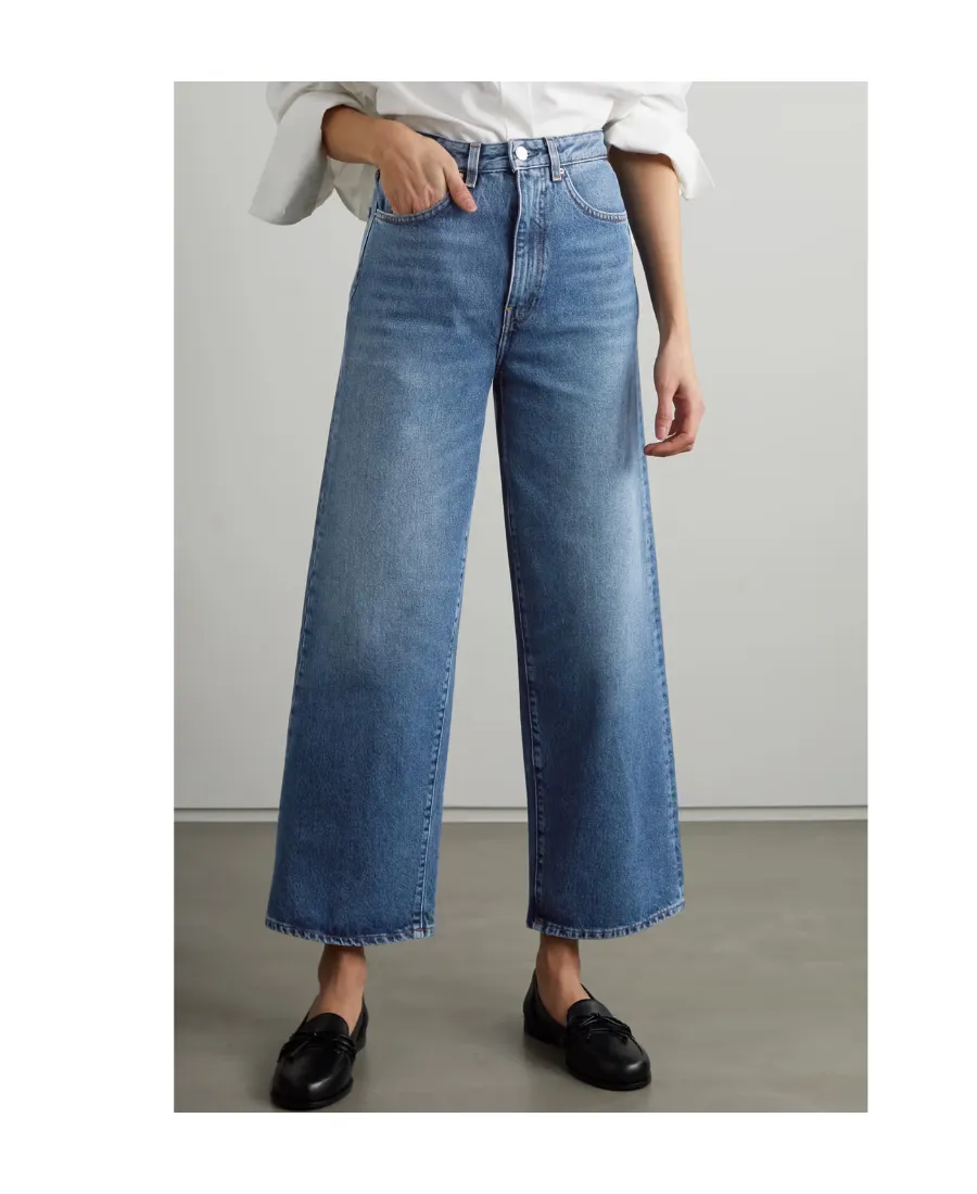 Wide-Leg Jeans