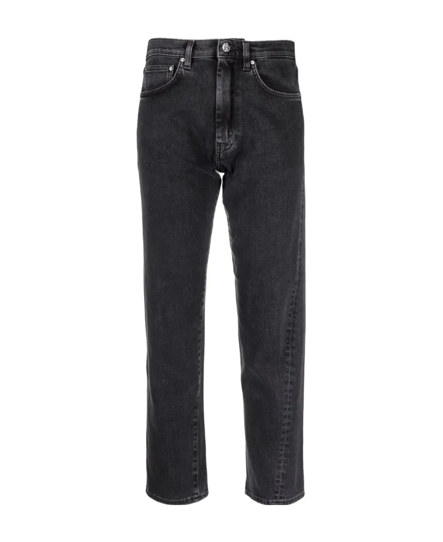 Cropped Tapered Jeans